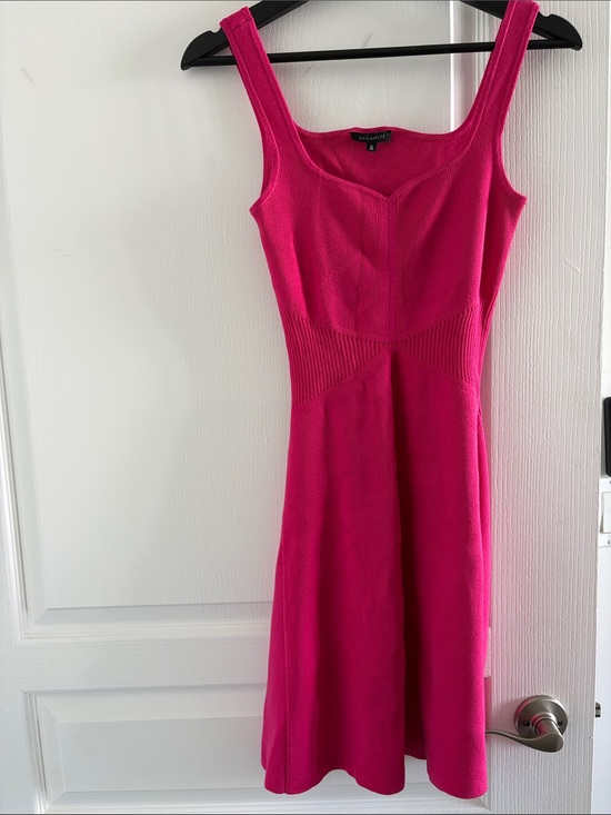 Dynamite Dresses & Skirts - Dynamite Hot Pink Knit Midi Dress